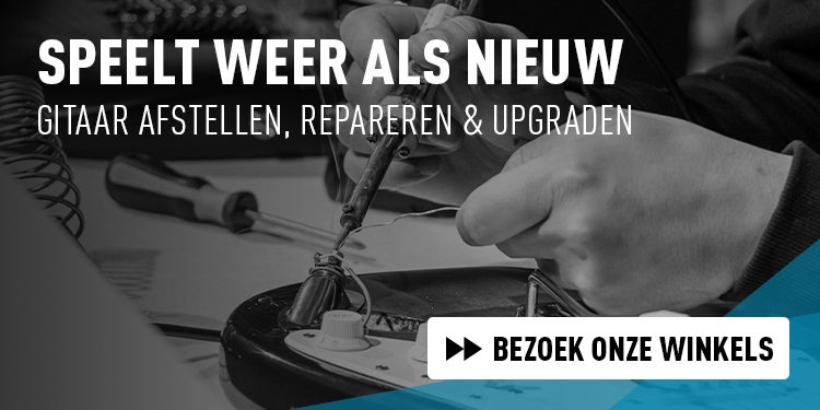 Gitaar afstellen en onderhoud bij Bax Music